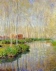 Claude Monet The River Epte painting